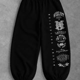 Heavy - Calça Balão Moletom - Wisent Collections Preta