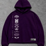 Heavy - Moletom Box Raw Hem - Wisent Collections Roxo