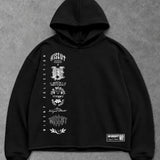 Heavy - Moletom Box Raw Hem - Wisent Collections Preto