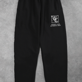Heavy - Calça Oversized Moletom - Hard Work Club Preta