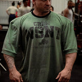 Heavy - Camiseta Oversized - True Belonging - Verde Mescla