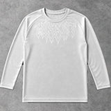 Soft - Camiseta T-Shirt Compress M.Longa - Never Give Up Branca