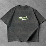 Soft - Camiseta Oversized - Wisent Retro Cinza Mescla