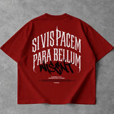 Soft - Camiseta Oversized - Para Bellum Vermelha