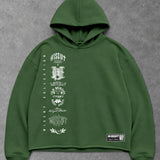 Heavy - Moletom Box Raw Hem - Wisent Collections Verde Pistache