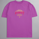 SOFT - CAMISETA OVERSIZED - GIVE ME MORE WEIGHT VIOLETA
