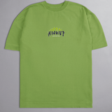 SOFT - CAMISETA OVERSIZED - GIVE ME MORE WEIGHT OLIVA