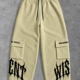Heavy - Calça Cargo Breaking Rules Off White