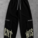 Heavy - Calça Cargo Breaking Rules Preta