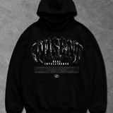 Heavy - Canguru Oversized Moletom - Real Intelligence Preto