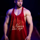 SOFT - REGATA CAVADA - NEVER GIVE UP VERMELHA