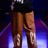 HEAVY - CALÇA OVERSIZED SARJA - BREAK RULLES CAQUI