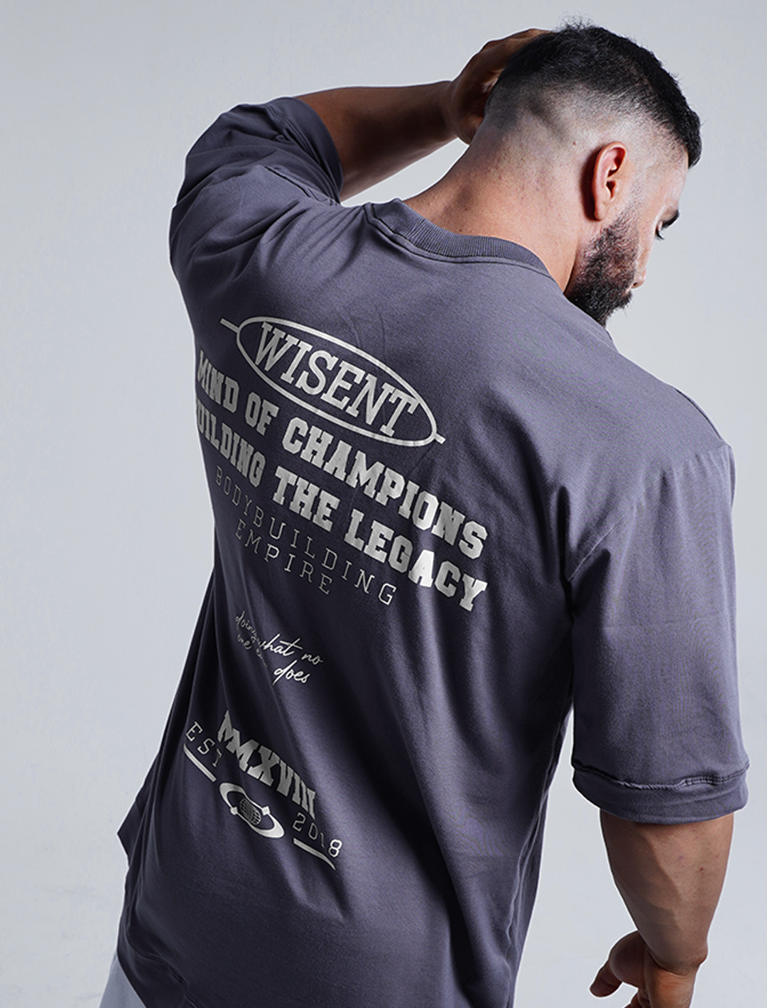 Soft - Camiseta Oversized - Empire Cinza Chumbo