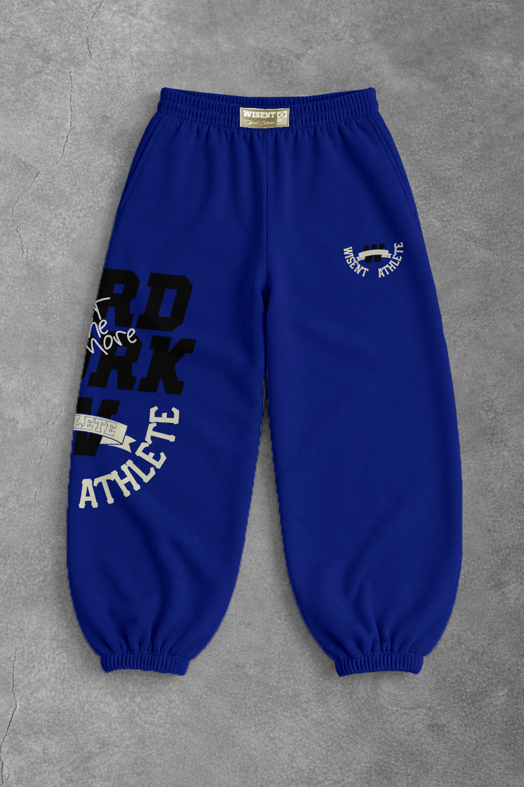 Heavy - Calça Balão Moletom - Hard Work Azul Royal