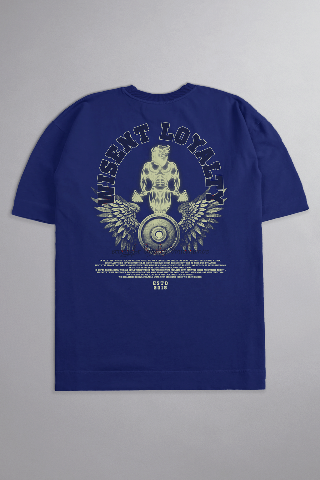 SOFT - CAMISETA OVERSIZED - LOYALTY AZUL