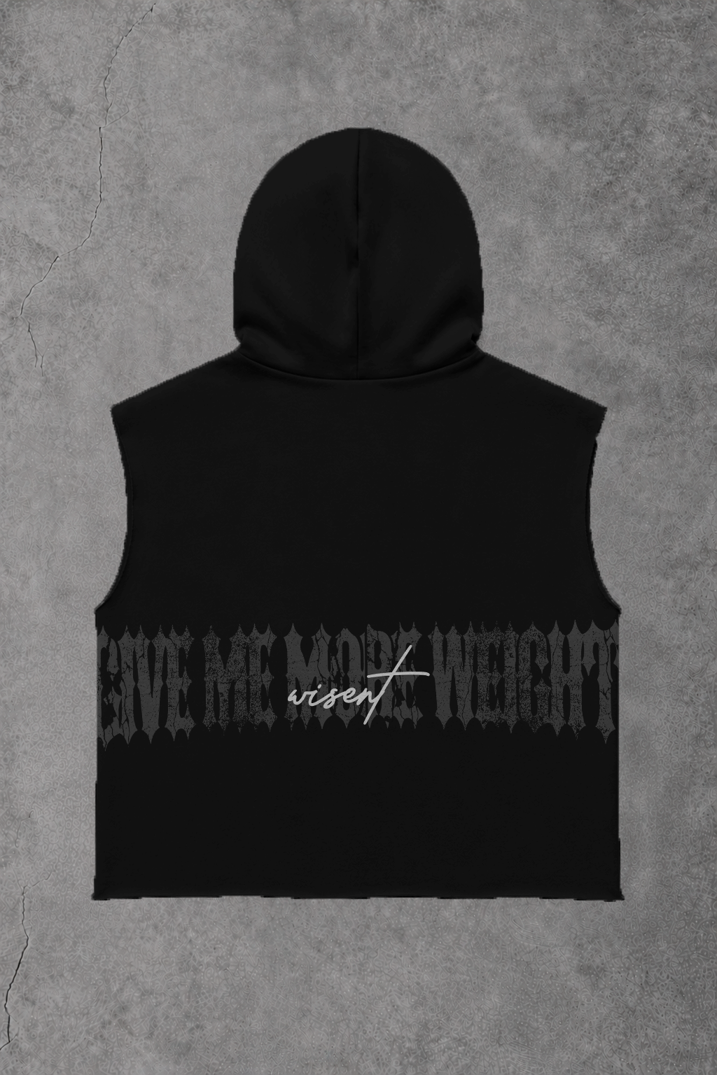 Heavy - Regata Box Raw Hem - Give Me More Weight Preto