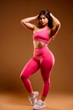 CALÇA LEGGING - HARD WORK ROSA