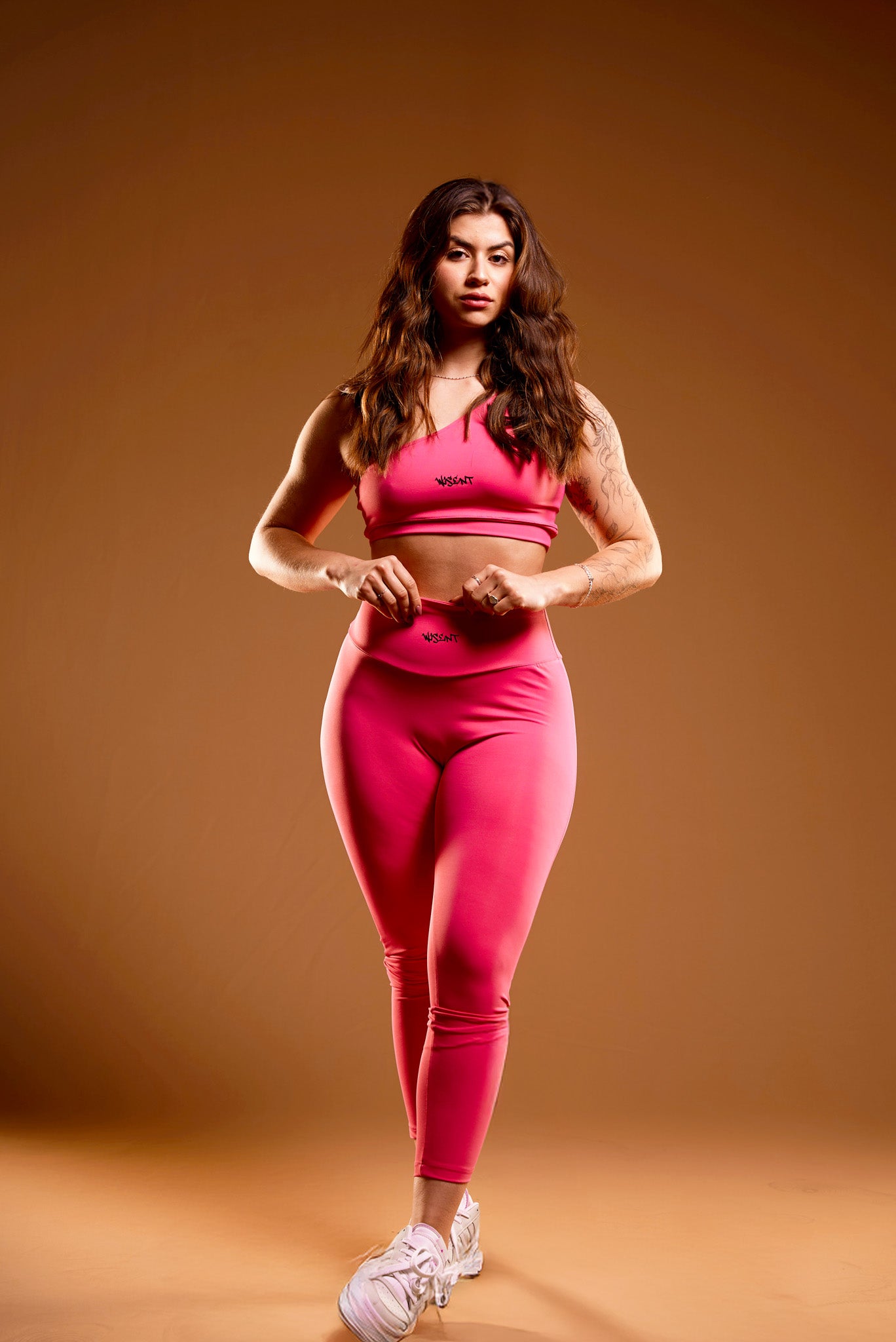 CALÇA LEGGING - HARD WORK ROSA