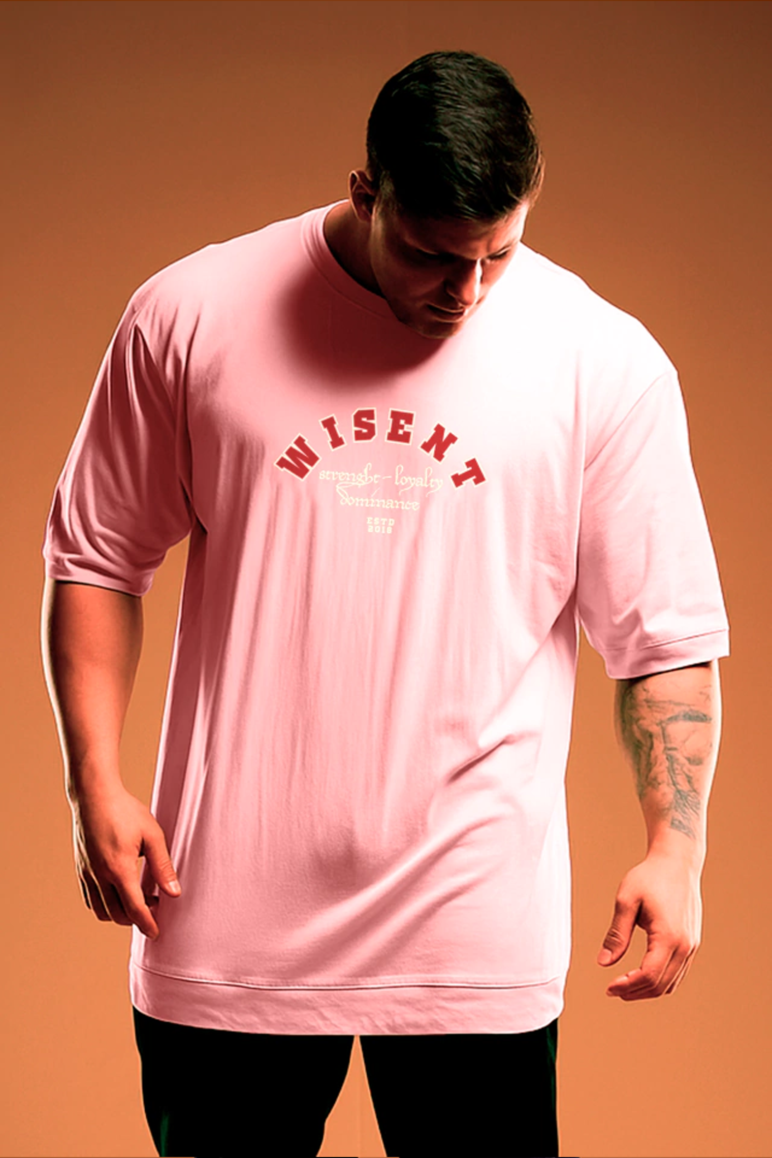 SOFT - CAMISETA OVERSIZED - LOYALTY ROSA