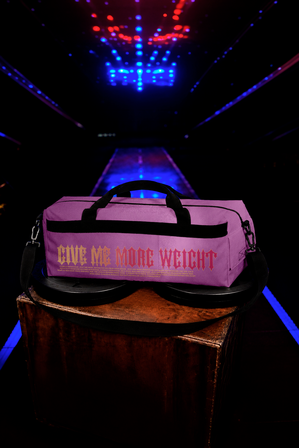 Bag Combat - Give me more weight lilás