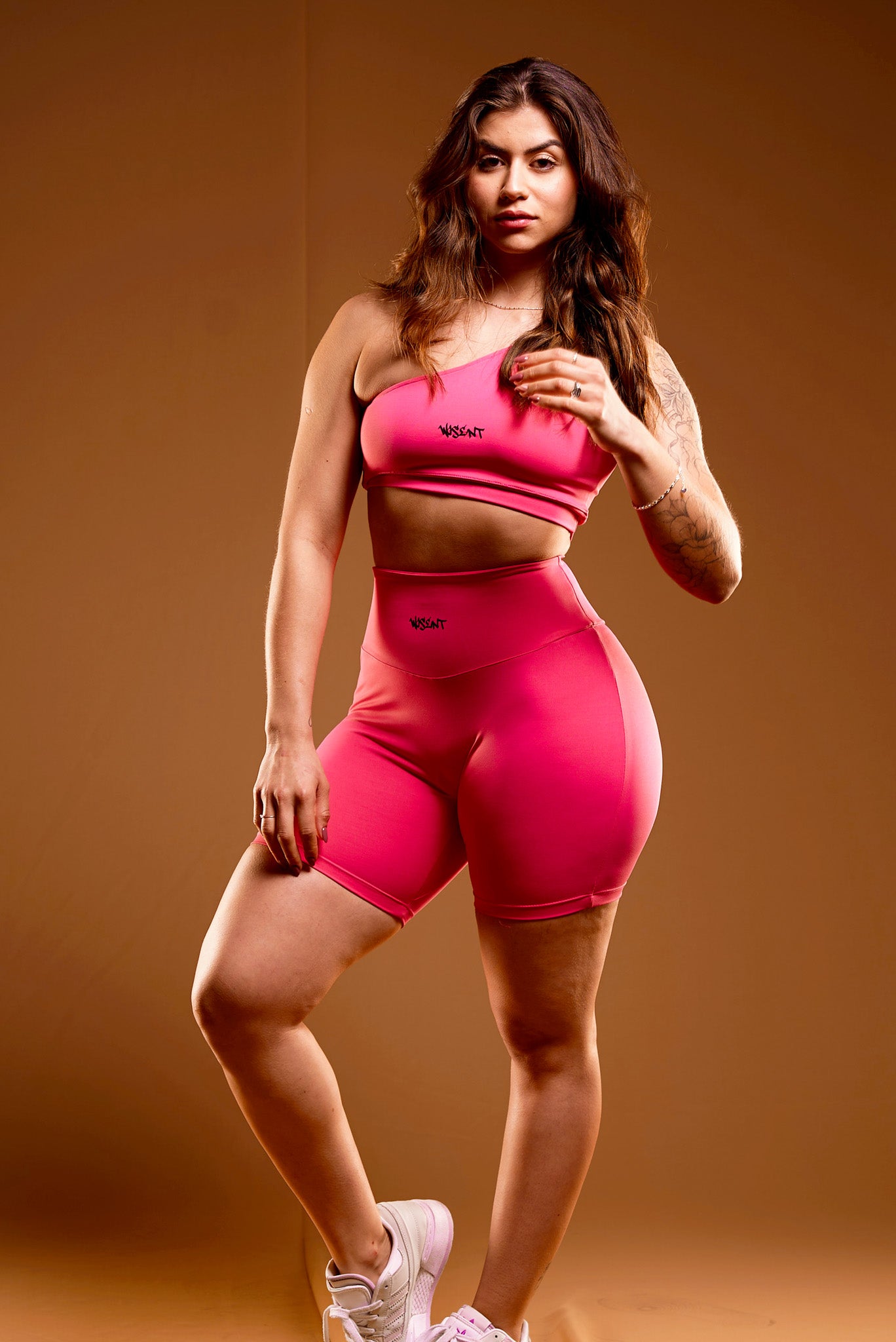 SHORT FEMININO - HARD WORK PINK