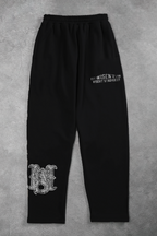 Heavy - Calça Oversized Moletom - Strongest Preta