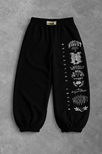 Heavy - Calça Balão Moletom - Wisent Collections Preta