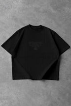 CANELADA - CAMISETA OVERSIZED - HARD WORK FLD PRETA