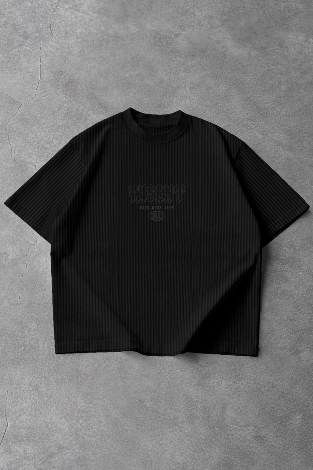 CANELADA - CAMISETA OVERSIZED - HARD WORK FLD PRETA