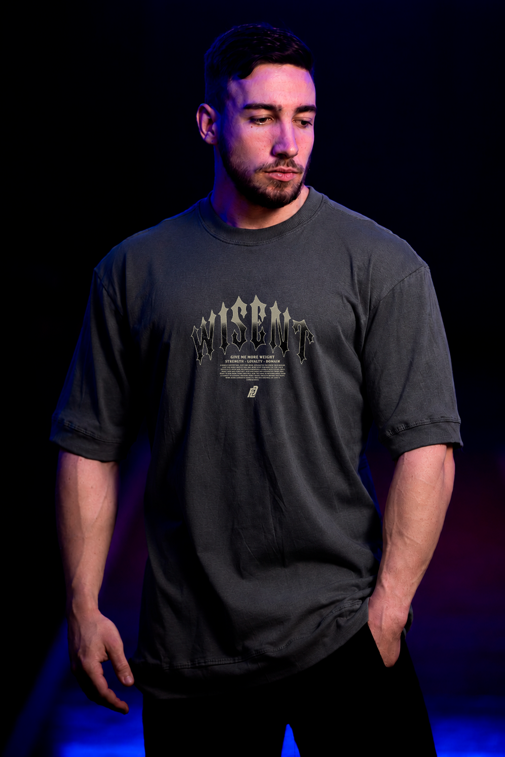SOFT - CAMISETA OVERSIZED - GIVE ME MORE WEIGHT CINZA