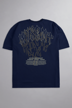 SOFT - CAMISETA OVERSIZED - GIVE ME MORE WEIGHT STREET AZUL MARINHO