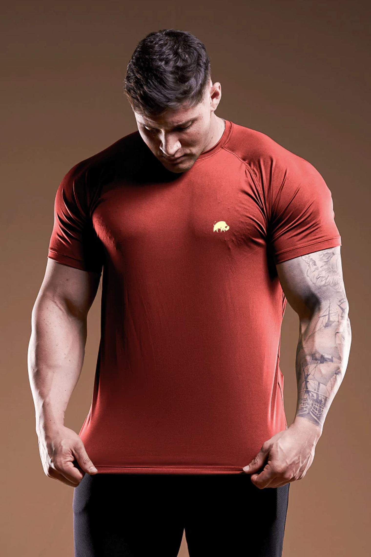 SOFT - CAMISETA T-SHIRT - SOPHISTICATED BASIC VERMELHA