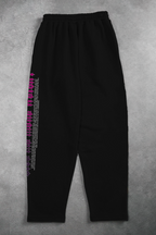 Heavy - Calça Oversized Moletom - Give Me More Weight Preta
