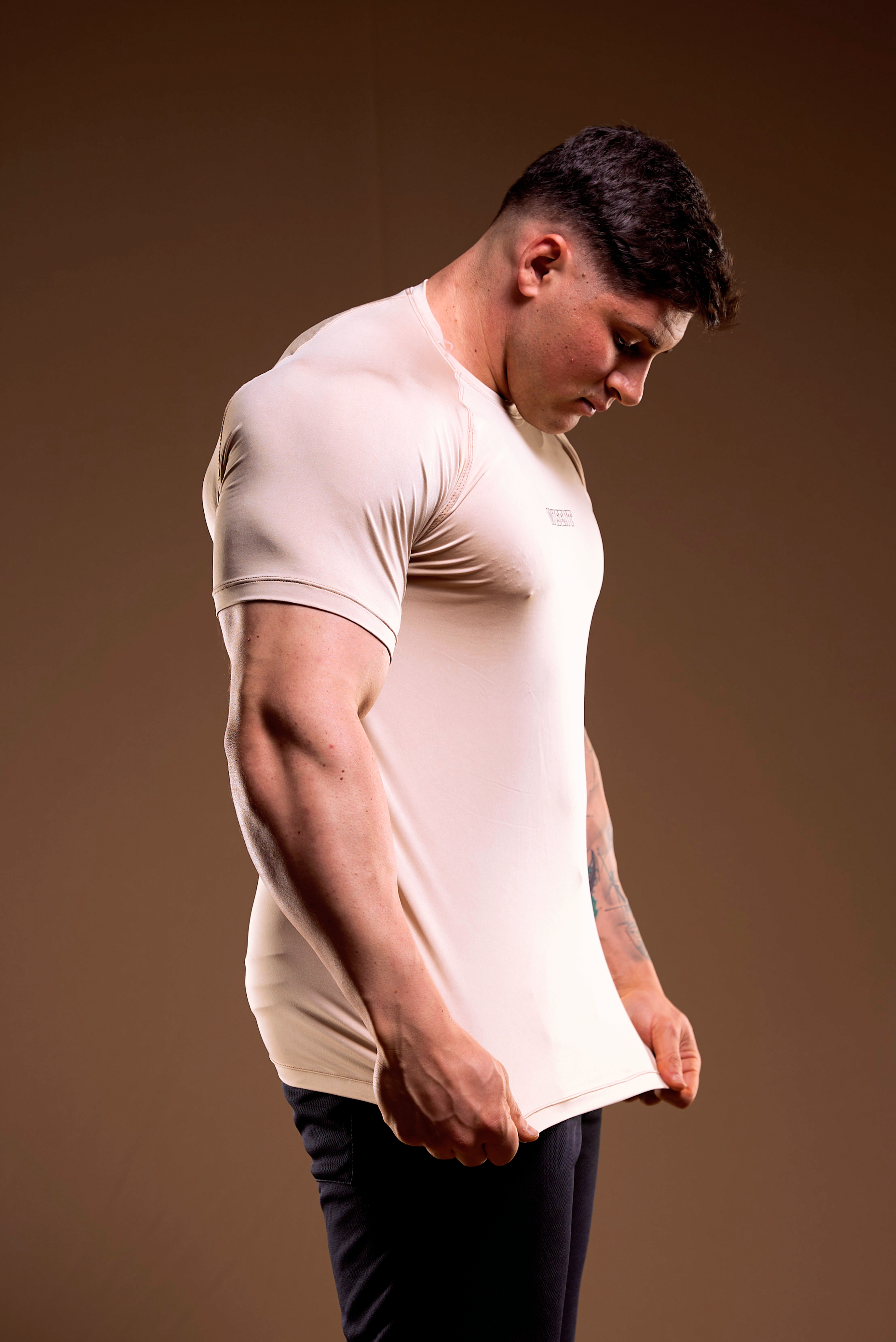 SOFT - CAMISETA T-SHIRT - WISENT BASIC CAQUI