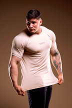 SOFT - CAMISETA T-SHIRT - WISENT BASIC CAQUI