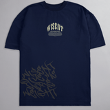 SOFT - CAMISETA OVERSIZED - GIVE ME MORE WEIGHT STREET AZUL MARINHO