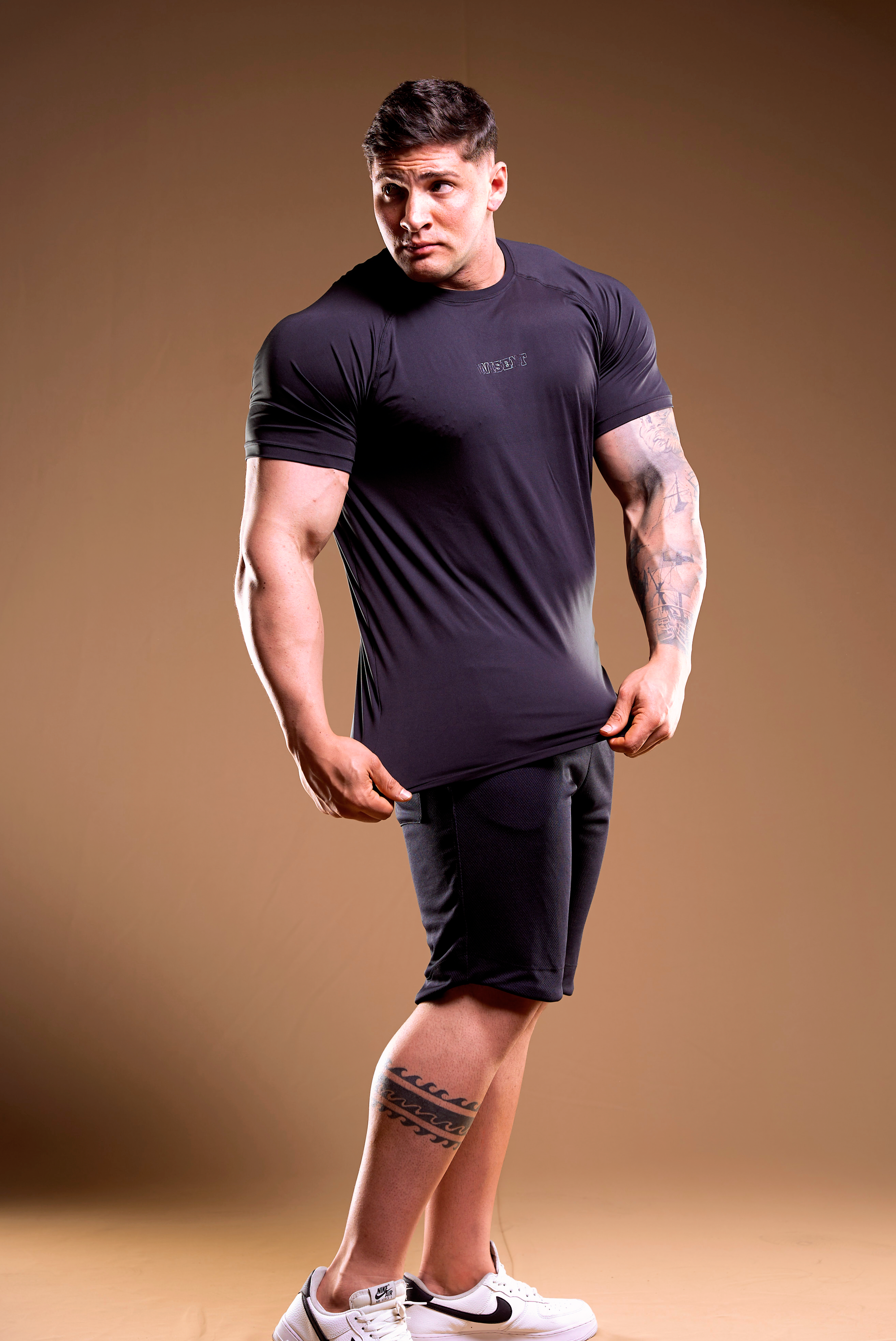 SOFT - CAMISETA T-SHIRT - WISENT BASIC PRETA