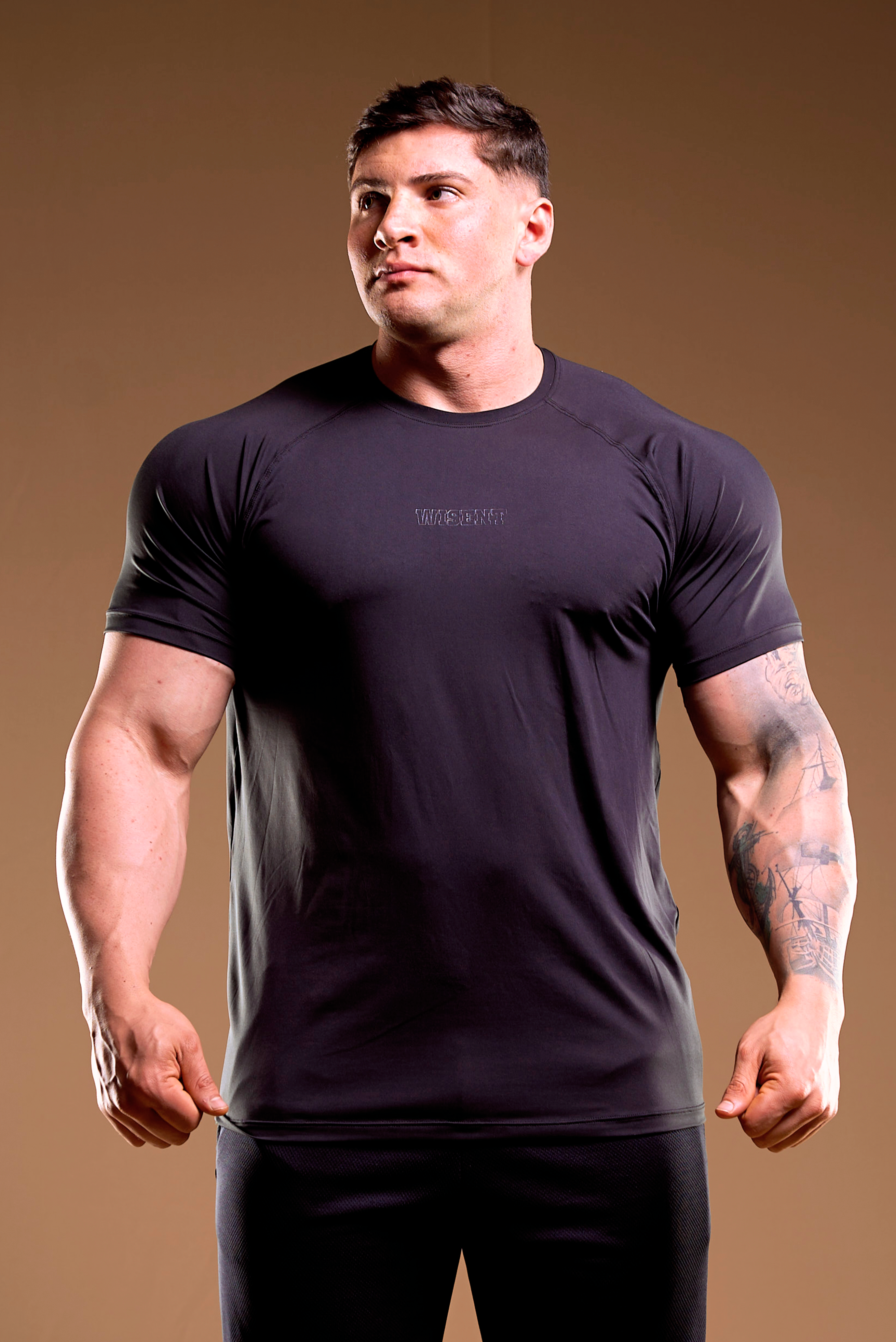 SOFT - CAMISETA T-SHIRT - WISENT BASIC PRETA