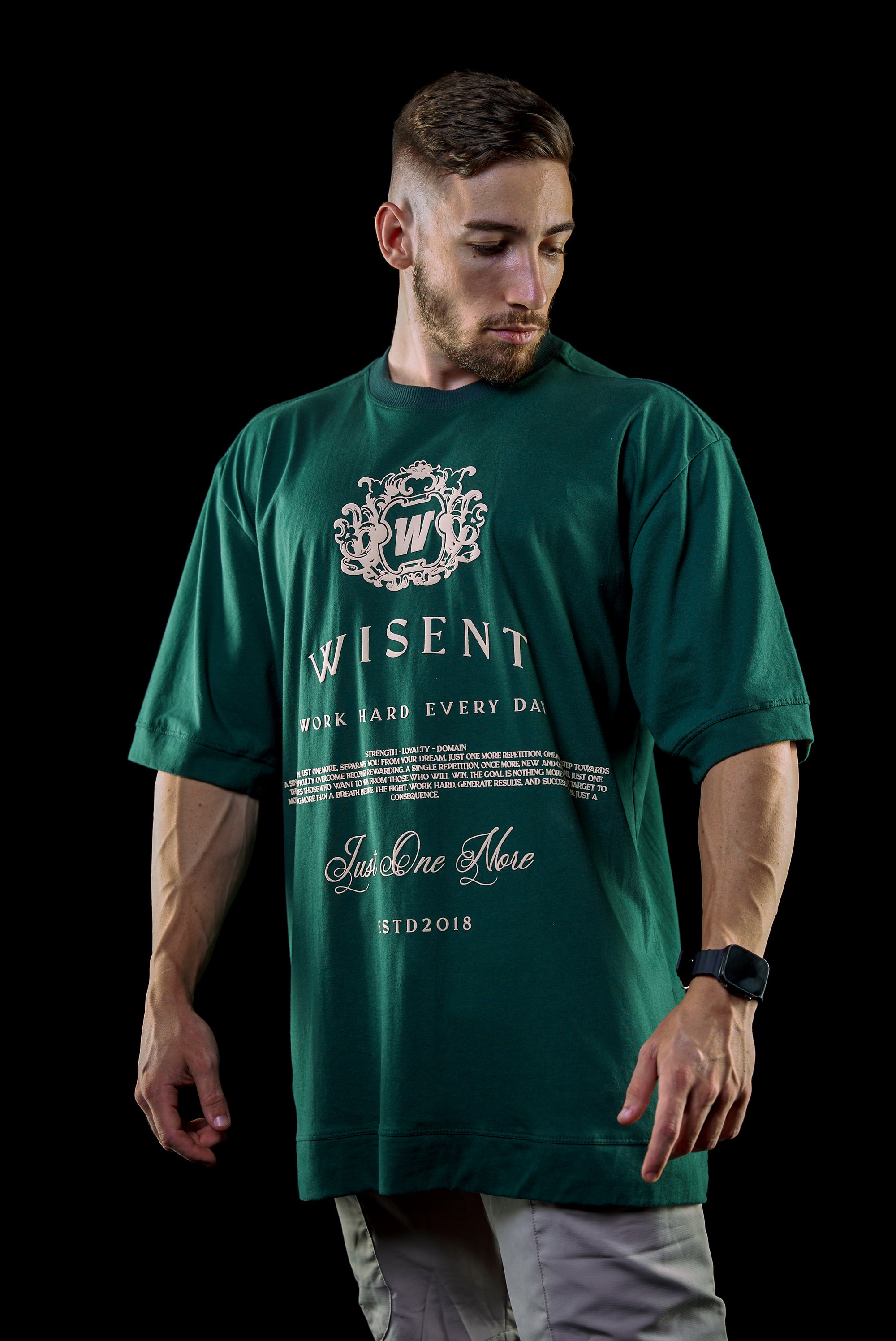 SOFT - CAMISETA OVERSIZED - JUST ONE MORE VERDE