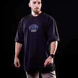 SOFT - CAMISETA OVERSIZED - GIVE ME MORE WEIGHT PLATE PRETA