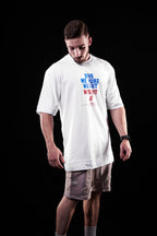 SOFT - CAMISETA OVERSIZED - GIVE ME MORE WEIGHT BRANCA