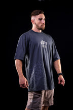 SOFT - CAMISETA OVERSIZED - GIVE ME MORE WEIGHT STREET CINZA