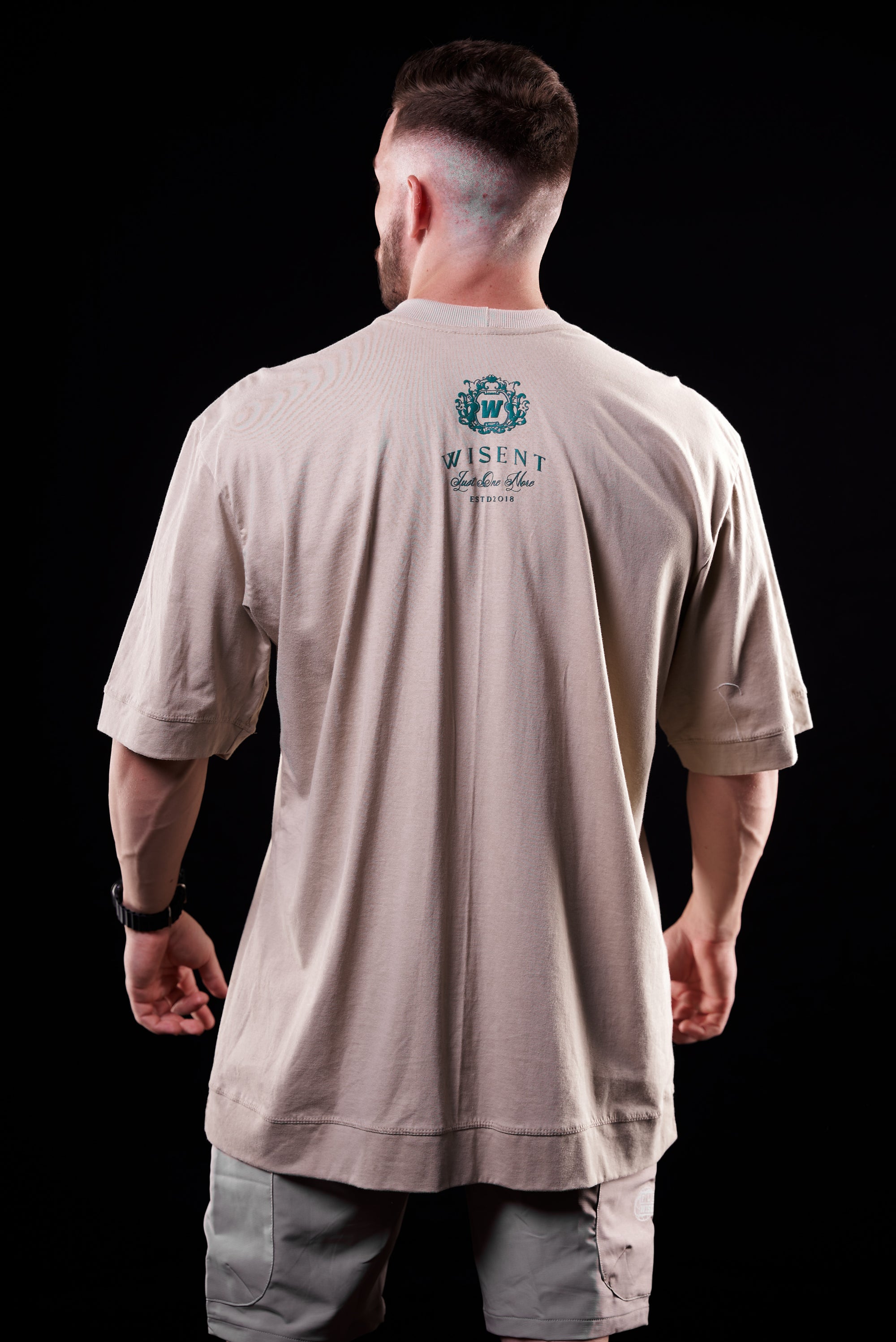 SOFT - CAMISETA OVERSIZED - JUST ONE MORE CAQUI