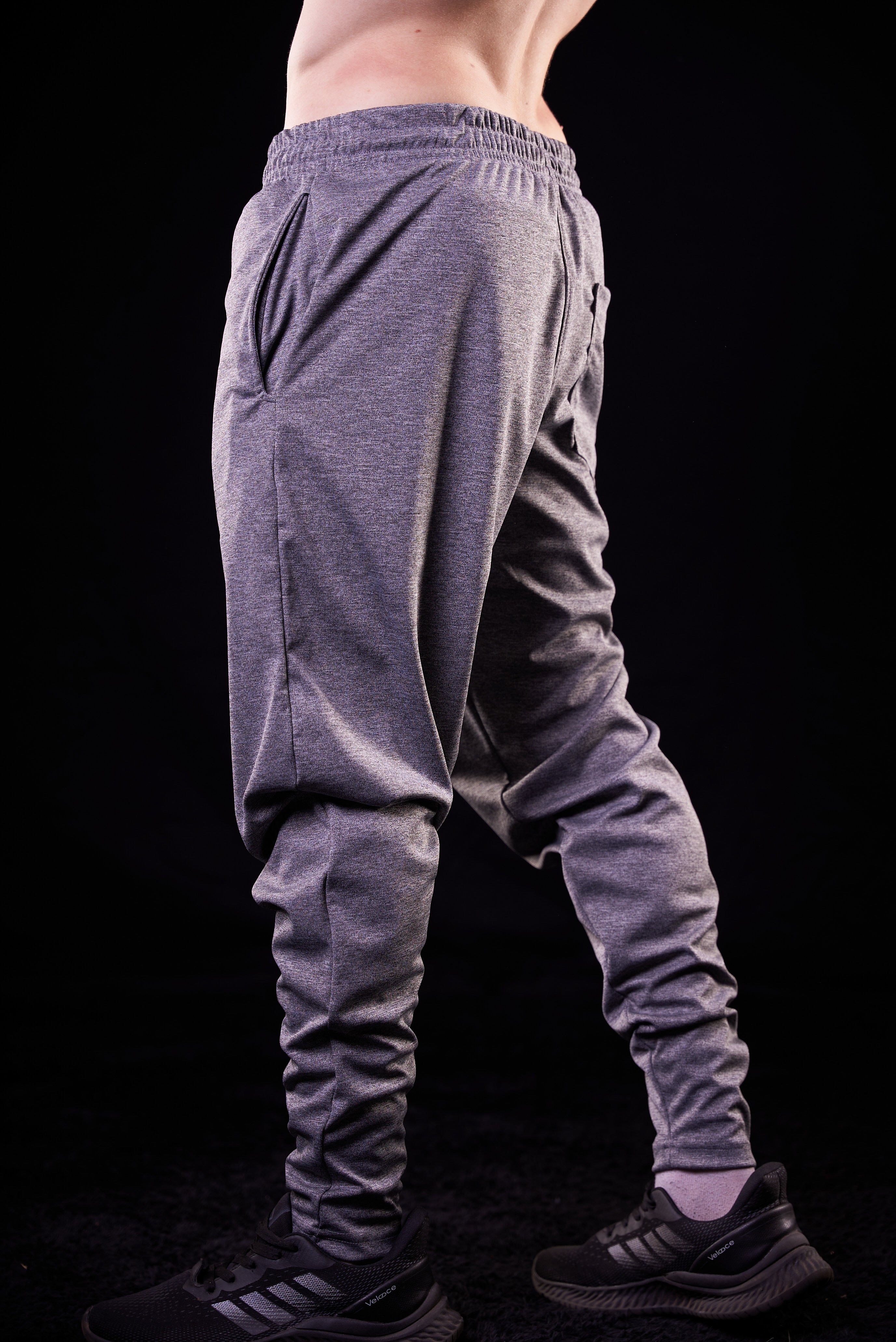 SOFT - CALÇA JOGGER DRY - PERFORMANCE CINZA MESCLA