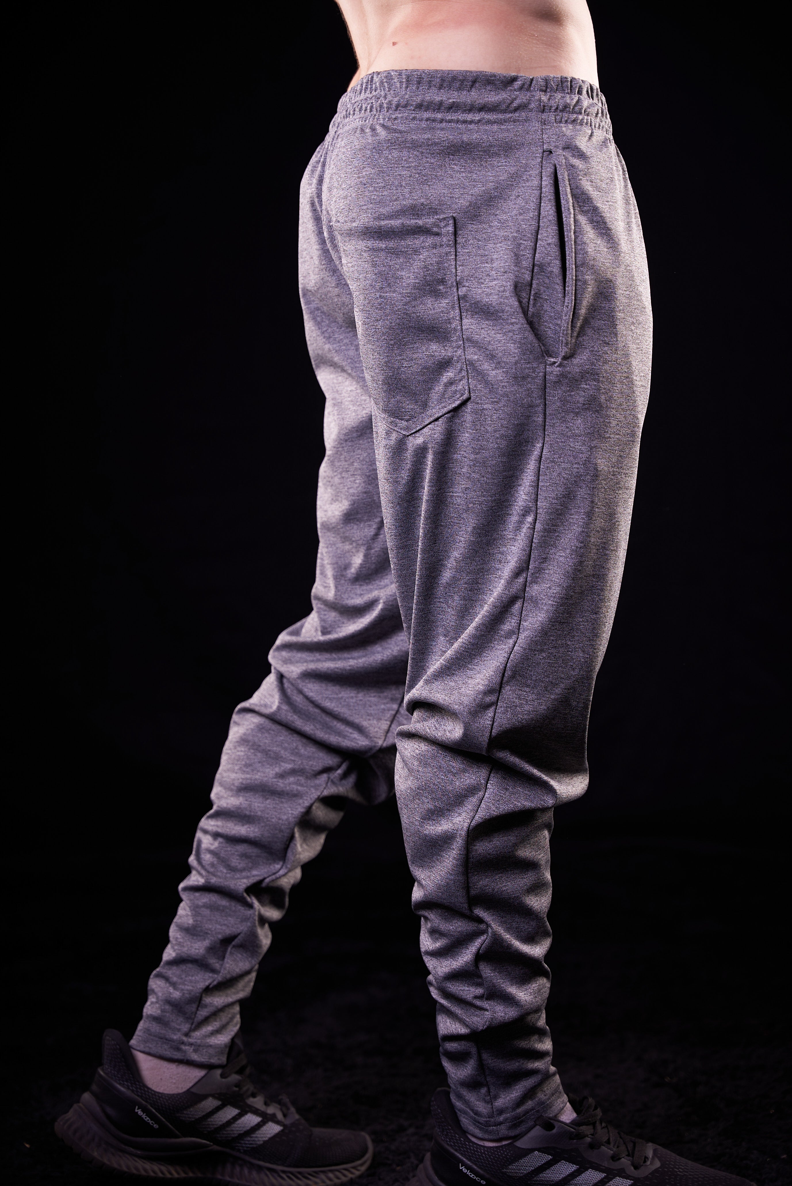 SOFT - CALÇA JOGGER DRY - PERFORMANCE CINZA MESCLA
