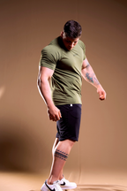 SOFT - CAMISETA T-SHIRT - WISENT BASIC VERDE MILITAR