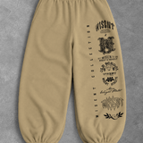 Heavy - Calça Balão Moletom - Wisent Collections Caqui