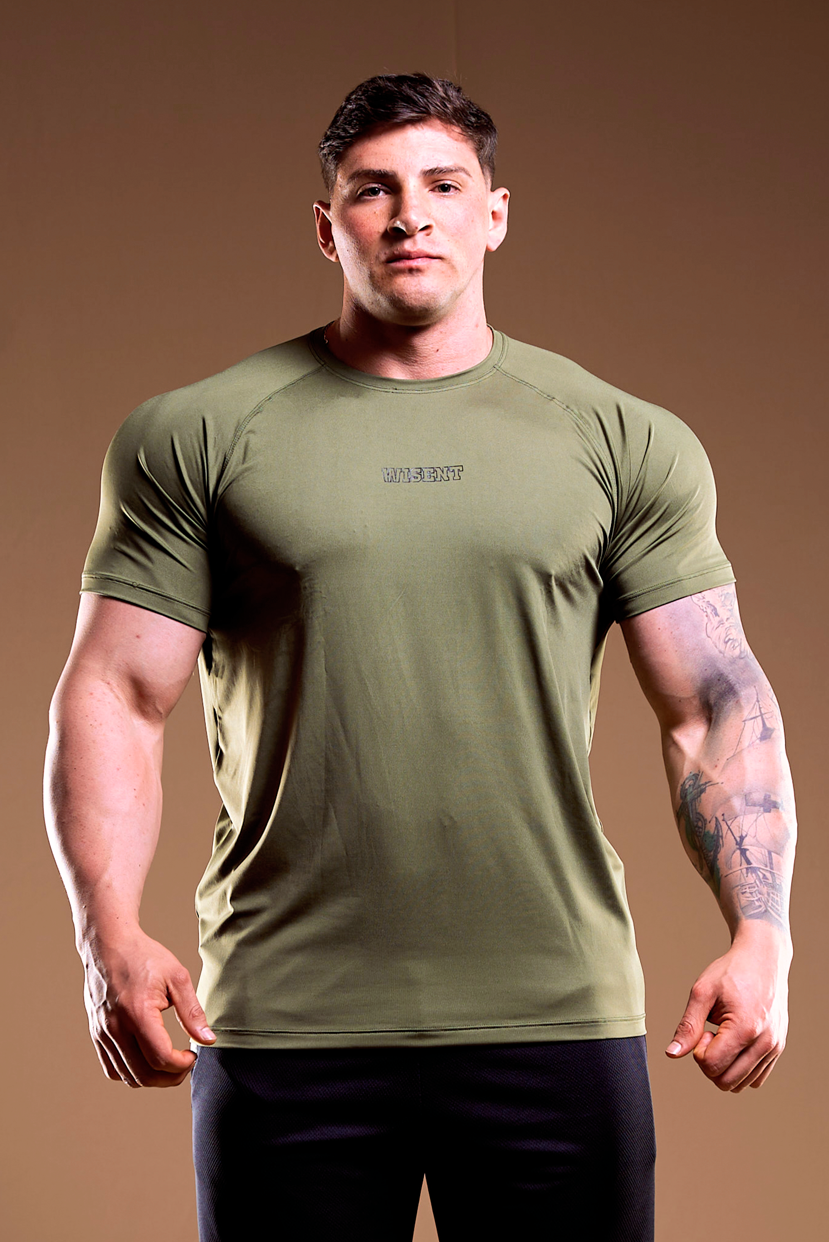 SOFT - CAMISETA T-SHIRT - WISENT BASIC VERDE MILITAR