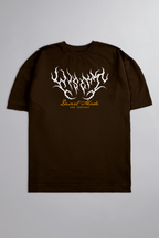 SOFT - CAMISETA OVERSIZED - DESERT MODE MARROM