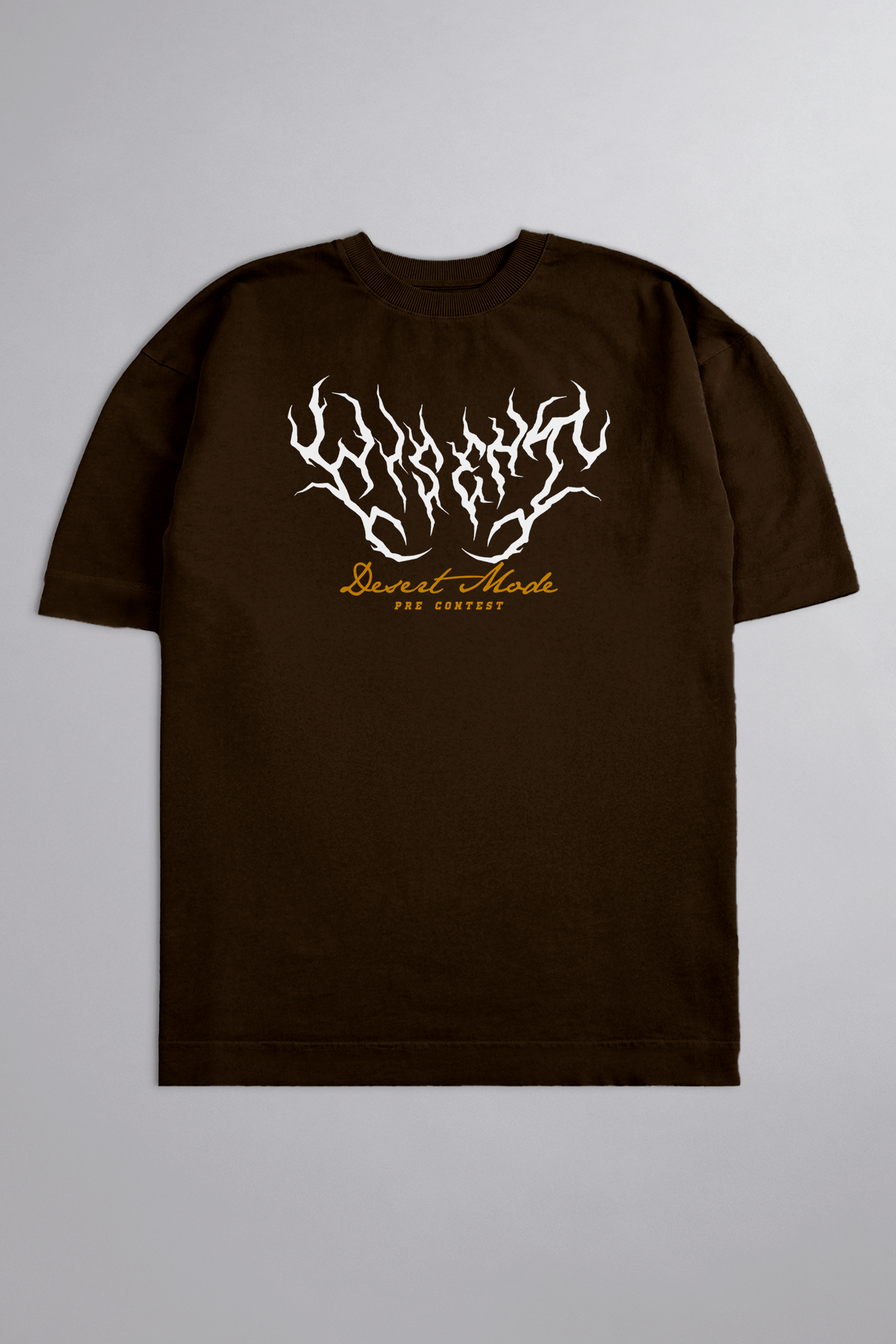 SOFT - CAMISETA OVERSIZED - DESERT MODE MARROM